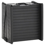NNEVL Folding Dog Ramp Black 153x40x12.5 cm Plastic