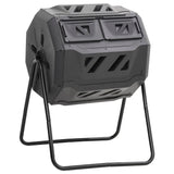 NNEVL Garden Compost Bin Black 73x64x95 cm 160 L
