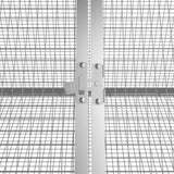 NNEVL Rabbit Cage Grey 403.5x80.5x71 cm Galvanised Steel