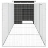 NNEVL Chicken Cage Anthracite 400x91x100 cm Galvanised Steel