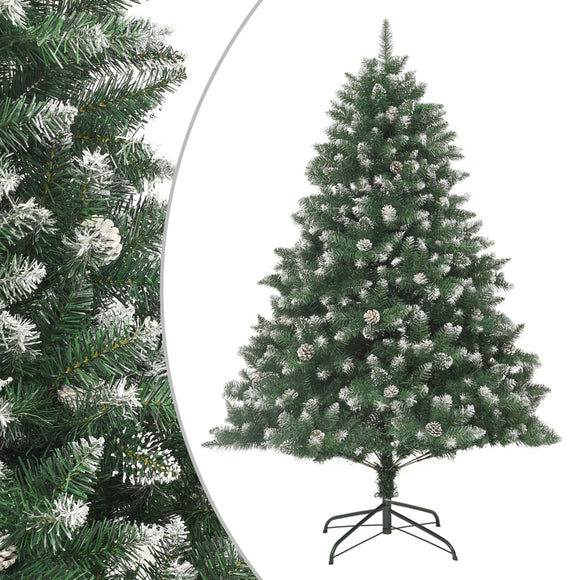 NNEVL Artificial Christmas Tree with Stand 180 cm PVC