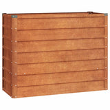 NNEVL Garden Raised Bed Rusty 100x40x77 cm Corten Steel