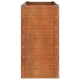 NNEVL Garden Raised Bed Rusty 100x40x77 cm Corten Steel