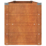 NNEVL Garden Raised Bed Rusty 160x40x45 cm Corten Steel