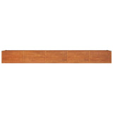 NNEVL Garden Raised Bed Rusty 400x80x45 cm Corten Steel