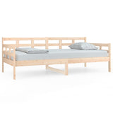 NNEVL Day Bed Solid Wood Pine 92x187 cm Single Bed Size
