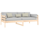 NNEVL Day Bed Solid Wood Pine 92x187 cm Single Bed Size