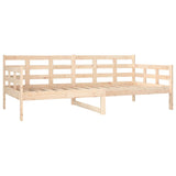 NNEVL Day Bed Solid Wood Pine 92x187 cm Single Bed Size