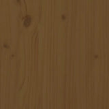NNEVL Stack Bed Honey Brown 92x187 cm Single Bed Size Solid Wood Pine