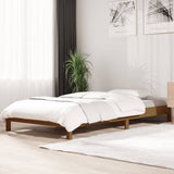 NNEVL Stack Bed Honey Brown 92x187 cm Single Bed Size Solid Wood Pine