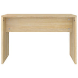 NNEVL Dressing Stool Sonoma Oak 70x35x45 cm Engineered Wood