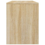 NNEVL Dressing Stool Sonoma Oak 70x35x45 cm Engineered Wood