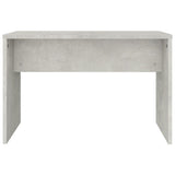 NNEVL Dressing Stool Concrete Grey 70x35x45 cm Engineered Wood