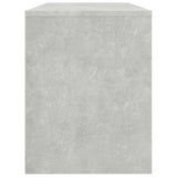 NNEVL Dressing Stool Concrete Grey 70x35x45 cm Engineered Wood
