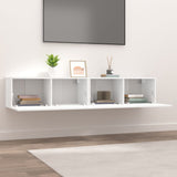 NNEVL TV Cabinets 2 pcs White 80x30x30 cm Engineered Wood