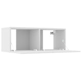 NNEVL TV Cabinets 2 pcs White 80x30x30 cm Engineered Wood