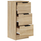 NNEVL Sideboards 2 pcs Sonoma Oak 30x30x70 cm Engineered Wood