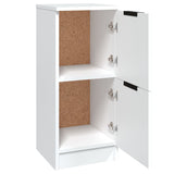 NNEVL Sideboards 2 pcs White 30x30x70 cm Engineered Wood