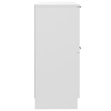 NNEVL Sideboards 2 pcs White 30x30x70 cm Engineered Wood