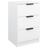 NNEVL Bedside Cabinets 2 pcs White 40x36x65 cm