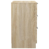 NNEVL Bedside Cabinets 2 pcs Sonoma Oak 40x36x65 cm