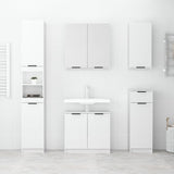 NNEVL Wall-mounted Bathroom Cabinet High Gloss White 32x20x67 cm