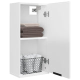 NNEVL Wall-mounted Bathroom Cabinet High Gloss White 32x20x67 cm