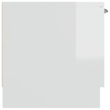 NNEVL TV Cabinet High Gloss White 102x35x36.5 cm Engineered Wood
