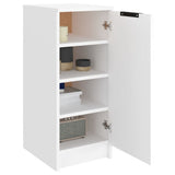 NNEVL Shoe Cabinet White 30x35x70 cm Engineered Wood
