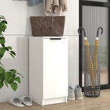 NNEVL Shoe Cabinet White 30x35x70 cm Engineered Wood