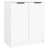 NNEVL Shoe Cabinet White 59x35x70 cm Engineered Wood