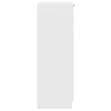 NNEVL Shoe Cabinet White 30x35x100 cm Engineered Wood