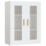 NNEVL Hanging Wall Cabinet White 69.5x34x90 cm