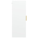 NNEVL Hanging Wall Cabinet White 69.5x34x90 cm