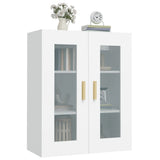 NNEVL Hanging Wall Cabinet White 69.5x34x90 cm