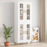 NNEVL Hanging Wall Cabinet White 69.5x34x90 cm