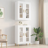 NNEVL Hanging Wall Cabinet White 69.5x34x90 cm
