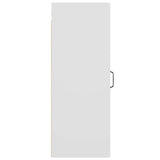 NNEVL Hanging Wall Cabinet White 34.5x34x90 cm