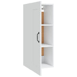 NNEVL Hanging Cabinet White 35x34x90 cm Engineered Wood