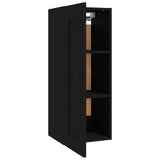 NNEVL Hanging Cabinet Black 35x34x90 cm Engineered Wood