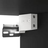 NNEVL Hanging Cabinet Black 35x34x90 cm Engineered Wood