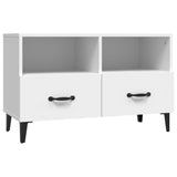 NNEVL TV Cabinet White 80x36x50 cm Engineered Wood