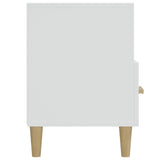 NNEVL TV Cabinet White 102x36x50 cm Engineered Wood