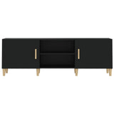 NNEVL TV Cabinet Black 150x30x50 cm Engineered Wood