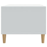 NNEVL Coffee Table White 89.5x50x40 cm Engineered Wood