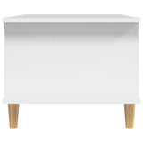NNEVL Coffee Table White 90x50x40 cm Engineered Wood