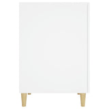 NNEVL Desk White 140x50x75 cm Engineered Wood