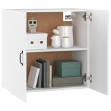 NNEVL Wall Cabinet White 60x31x60 cm Engineered Wood