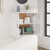 NNEVL Wall Cabinet High Gloss White 60x31x60 cm Engineered Wood
