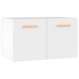 NNEVL Wall Cabinet White 60x36.5x35 cm Engineered Wood